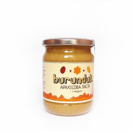 Арахисовая паста «С медом» (Burunduk, Украина)