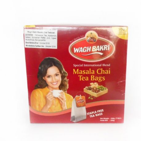 Чай со специями Masala chai tea bags (WaghBakdi, India)