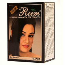 Фарба для волосся «Чорний» (Reem Gold, Індія)
