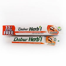 Зубна паста Гвоздика “Сlove” (Dabur Herb’l, India)