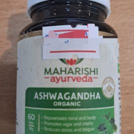Ашвагандха Органік Махаріші(Aswagandha organic),60таб