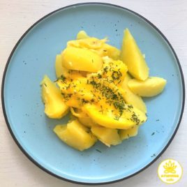 Картопля запечена з сиром
